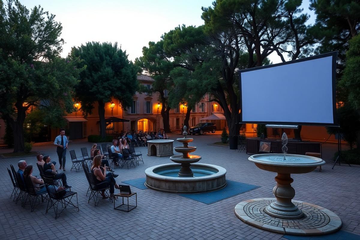 Illustration de l'événement : Cinéma en plein air